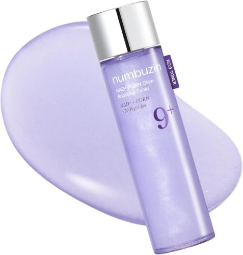 numbuzin No.9 NAD+ Salmon PDRN Glow Boosting Toner, Korean Skincare 5.07 fl oz