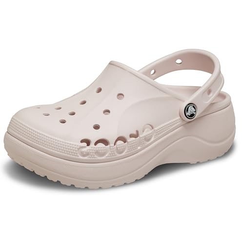 Crocs Baya Platform Clog 38-39 EU Barely Pink