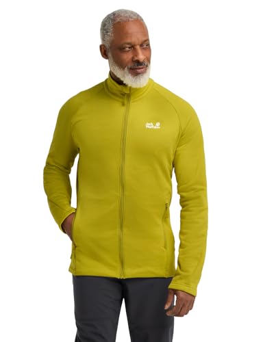 Jack Wolfskin Herren Peak District Fz M, Chartreuse, XXL EU