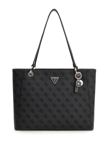GUESS Noelle II Tote Coal Logo