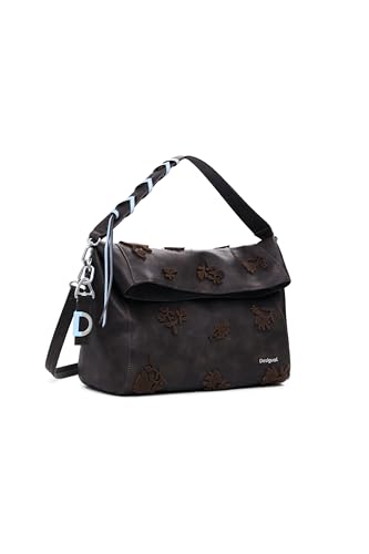 Desigual BAG_STENCIL FLOWER LO, 6009 CHOCOLATE, U