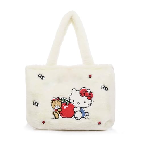 Ubephant Kity Handtaschen, Kity Tasche Weiß, Crossbody Bag, Handtaschen Tasche Kosmetiktasche Geldbörse Cartoon Geburtstags Geschenke für Fans