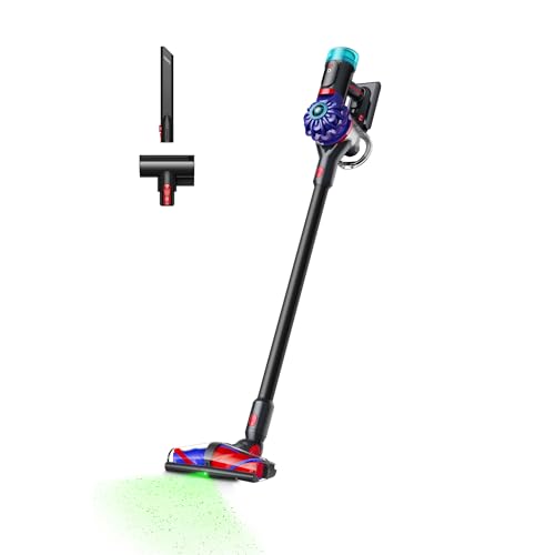 Dyson V10 Konical™ Akku‑Staubsauger – 150 Airwatt, Starke konstante Saugkraft, Anti‑Haarverhedderung, erkennt Staubpartikel, 2‑in‑1 Hand- und Bodenstaubsauge