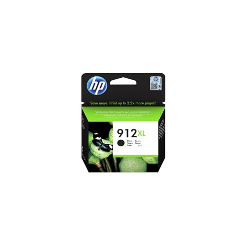HP 912 Tintenpatrone Original 3YL84AE Druckerpatrone, Schwarz, XL