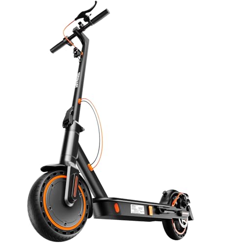 TODIMART E Scooter mit Straßenzulassung T3, 35KM Reichweite, E Roller mit Doppelbremse,120kg Tragkraft, Faltbarer Elektroscooter, 8,5 Fuß große Vollgummireifen