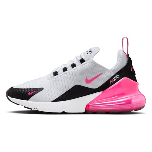 NIKE Air Max 270 Damen Sneaker Farbe: Weiß/Pink/Schwarz (127); Größe: EUR 38 | US 7 | UK 4.5