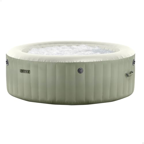 Intex 4-Person Olive Green Round Bubble Spa Set 28426NP (196cm x 71cm)