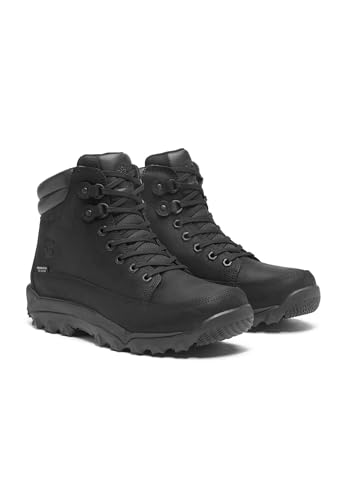 Timberland Rime Ridge Waterproof Mid Lc Herren Boots Wanderschuhe TB 124003R 001 schwarz, Schuhgröße:43 EU