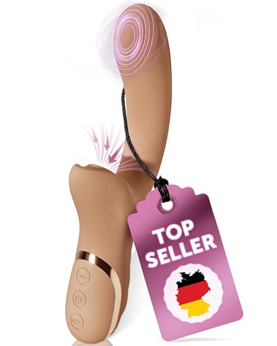 INTIMA FÉLIN G Punkt Vibrator mit Klitoris Sauger | Druckwellenvibrator | Klitoris Stimulator für Sie | Vibration für Frauen | Vibratorensets für Frauen | Sex Spielzeug für Paare | Sex Toy