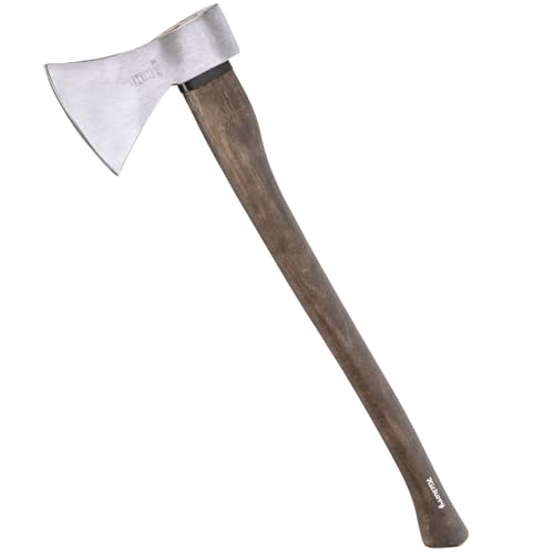 RUTHE Profi Axt Hickory 1250g | 600 mm Länge | DIN 7294 B | VPA/GS Geprüft