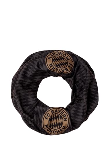 FC Bayern München I Multifunktionstuch I Schlauchschal I Loop I Unisex I Schwarz