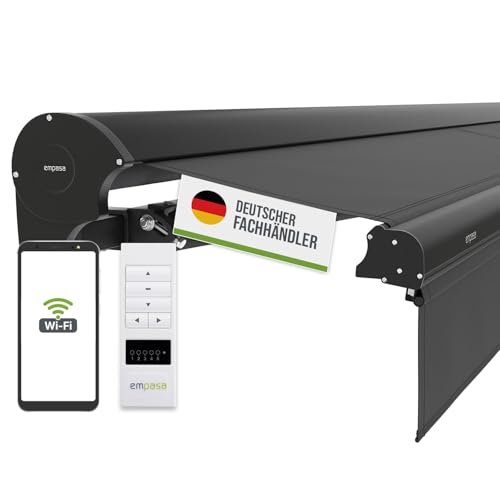 empasa elektrische Kassettenmarkise Expert Plus Markise mit WiFi-Motor