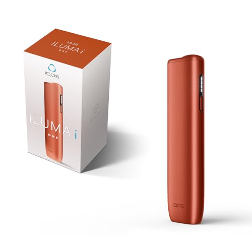 IQOS ILUMA i ONE Kit Vivid Terracotta - Tabakerhitzer (in 5 Farben) - für TEREA Tabaksticks - unsere beste Alternative zur Zigarette