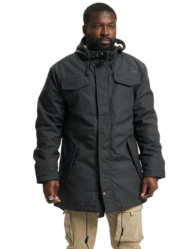 Brandit Marsh Lake Teddyparka, Farbe: anthrazit, Größe: 4XL