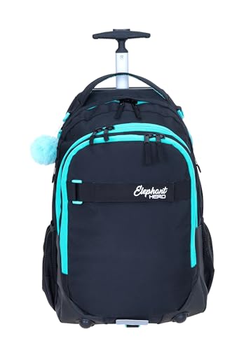Elephant Schultrolley Rucksack Trolley Mädchen 13016 Tiff Türkis