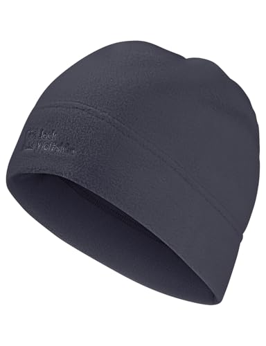 Jack Wolfskin Unisex Real Stuff Beanie-Mütze, Graphite, Einheitsgröße EU