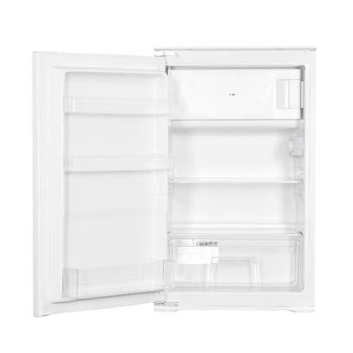SCHOEPF – KSE410A+ Einbau-Kühlschrank mit Gefrierfach – 118 L Gesamtvolumen – 41 dB leise – 4**** Gefrierfach – 2 kg/24h Gefrierleistung – Automatisches Abtauen – 87 x 54 x 54 cm