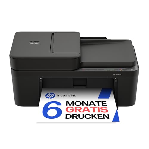 HP DeskJet 4320 Multifunktionsdrucker, 6 Monate gratis drucken Instant Ink inklusive, Drucker, Kopierer, Scanner, WLAN, Automatischer Vorlageneinzug, Tinte: 308/308e