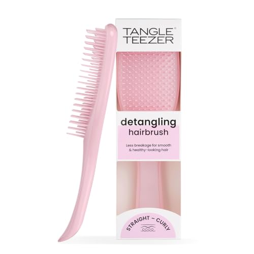 Tangle Teezer Ultimate Detangler Haarbürste – Für Nasses & Trockenes Haar – Entwirrungsbürste für Alle Haartypen – Zweistufige Borsten Reduzieren Haarbruch & Entfernen Knoten – Millennial Rosa