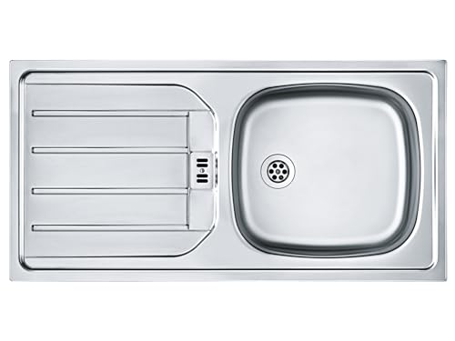 Franke Euroset ESN 614 Nova - 101.0301.757 Edelstahlspüle Ungebürstet