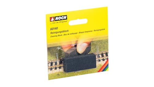 NOCH® Reinigungsblock, zur Gleisreinigung und Entfernung von Ölflecken, für die Spurweiten H0, TT, N, Z