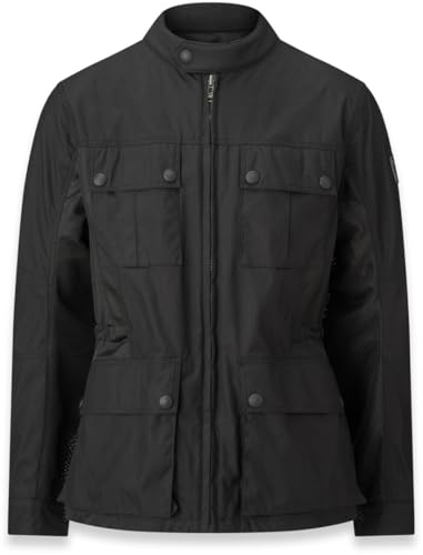 Belstaff Airflow Motorrad Textiljacke, schwarz, M