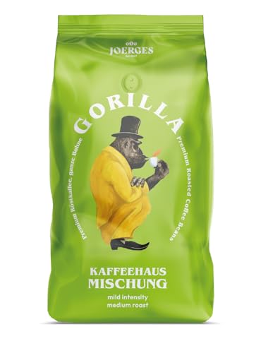 Joerges Gorilla Kaffeehaus-Mischung, 1 kg (Die Verpackung kann variieren)