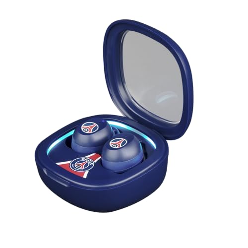 Konix PSG Kabellose Kopfhörer für Smartphones und Tablets - 8 + 15 Stunden Batterielebensdauer - Wasserdicht IPX4 - Bluetooth-Verbindung - Blau