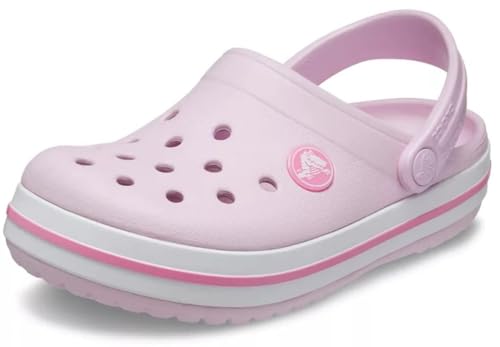 Crocs Unisex Kinder Crocband Clog K Clog, Ballerina Pink, 38/39 EU