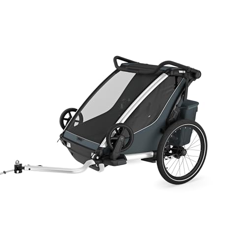 Thule Chariot Cross 2 Multisport-fahrradanhänger Dark Slate, Double
