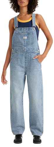 Levi's Women's Vintage Overalls, Z6765 Light Indigo, M