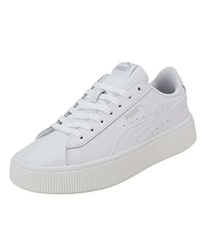 PUMA Damen Puma Vikky Stacked L Sneakers, Puma White-Puma White, 41 EU