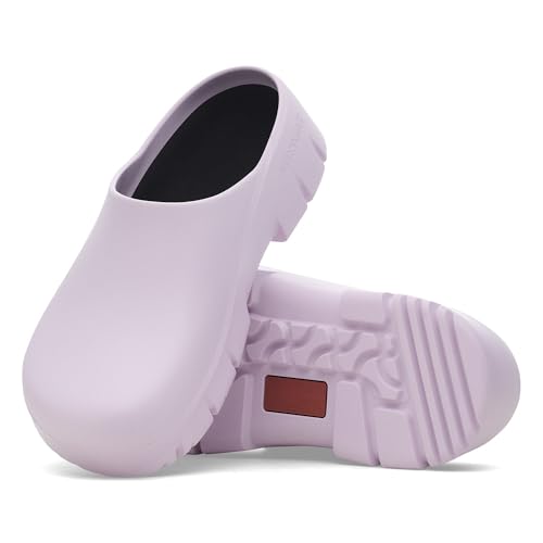 Birkenstock Super Birki 2.0 PU-Clog OB, Weite normal (Lavender Fog, EU Schuhgrößensystem, Erwachsene, Numerisch, M, 38)