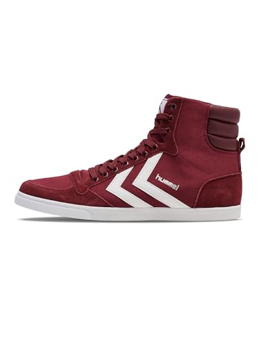 hummel Unisex Slimmer Stadil High Top, Cabernet 63 511 3661, 44 EU