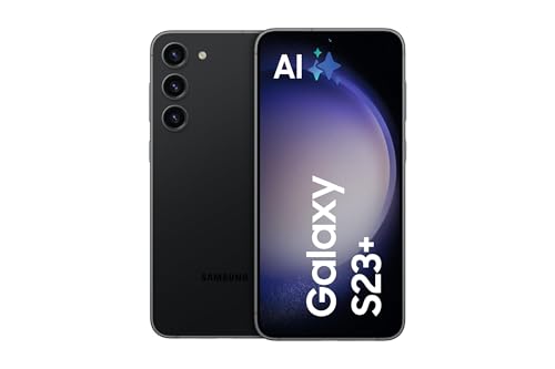 Samsung Galaxy S23+ AI-Android-Smartphone, 256GB, 4.700mAh Akku, Smartphone ohne Vertrag Phantom Black inkl. 36 Monate Herstellergarantie [Exklusiv bei Amazon]