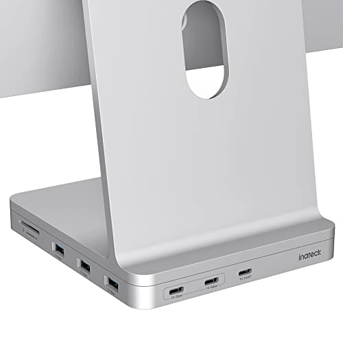 Inateck USB C Hub für iMac, Dockingstation Kompatibel mit iMac 24 Zoll 2021/2023, USB 3.2 Gen 2, 8-in-1 Aluminium USB Hub mit NVMe SSD Gehäuse, USB C 10 Gbit/s und SD/TF Kartenleser, DK2001