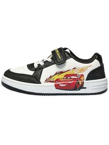 Disney Cars Lightning McQueen Schuhe Sneaker Kinder, Cars Turnschuhe Jungen, Schuhe Jungen Für Den Sommer, Weiß 30