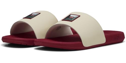 PUMA COOL CAT 2.0 GREENSIDE, Unisex Schiebe-Sandalen, ALPINE SNOW-DARK CRIMSON,