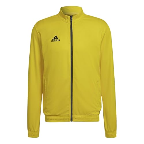adidas Herren Entrada 22 Track Jacket, Team Yellow / Black, XXL