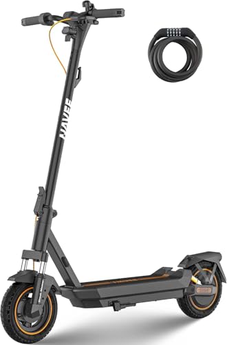 NAVEE GT3 D E-Scooter 350W-Nennleistung Motor | 50 km Reichweite | Vierfach-Federung | Klappbar (54 cm) mit IPX5 & TÜV-Zulassung Stadtscooter für Kopfsteinpflaster/Steigungen 18%