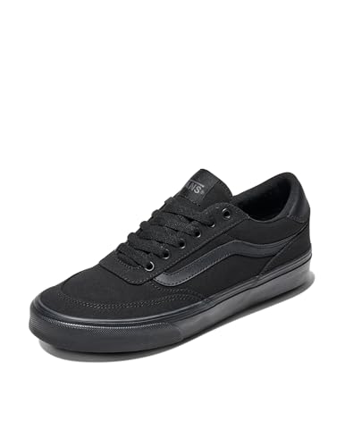 Vans Herren Brooklyn LS Turnschuhe Black and Black 44.5 EU