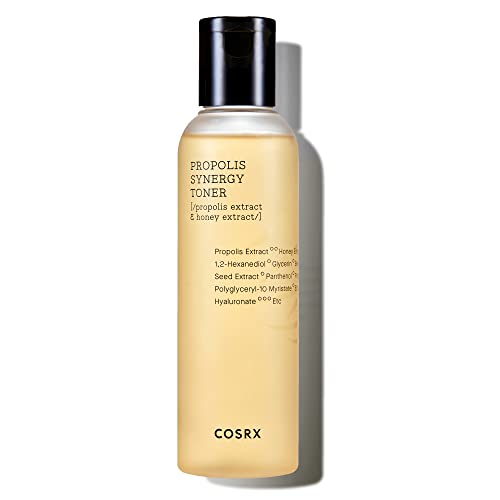 COSRX Full Fit Propolis Toner mit 72% Propolis, Koreanisches Glow Toner gesicht, ausgleichend, beruhigend und feuchtigkeitsspendend, Glow-Boosting-Toner für strahlenden Teint, Korean Skincare 150ml