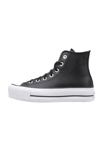 Converse 561675C All Star Leather Platform Black Gr. 39