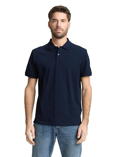 TOM TAILOR Basic Piqué Poloshirt