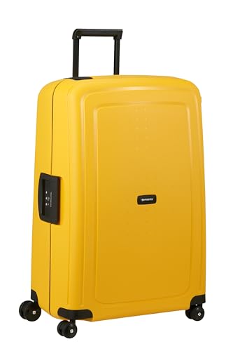 Samsonite S'Cure - Spinner L, Koffer, L 75 cm, 102 L, Gelb (Citrus)