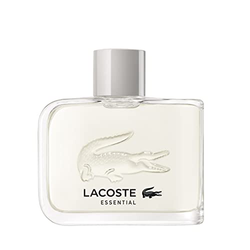 LACOSTE ESSENTIAL Eau de Toilette, anregender Herren-Duft mit Sandelholz für freiheitsliebende Männer, 75ml