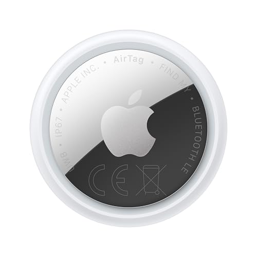 Apple AirTag (2. Generation): Tracker für Schlüsselbund, Portemonnaie und mehr: Ortungsgerät mit Ton, einfache Einrichtung mit einem klick über iPhone oder iPad, Schlüsselfinder für die genaue Suche