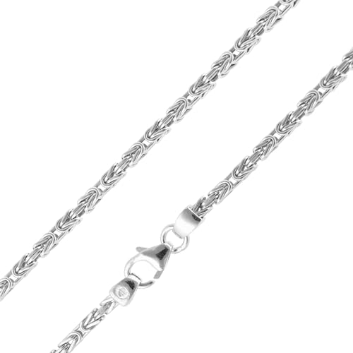 trendor Königskette 925 Sterlingsilber Collierkette Breite 2,0 mm 15775-42 42 cm