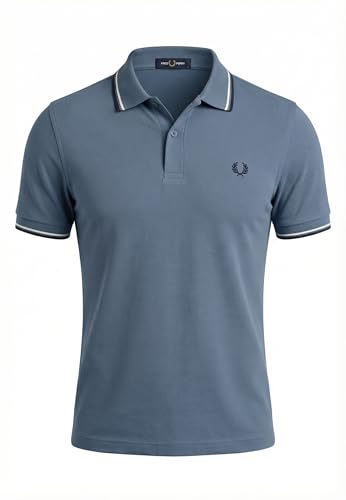 Fred Perry Twin Tipped Shirt, Herren Polo - L