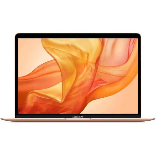 2020 Apple MacBook Air mit 1.1GHz Intel Core i3 (13-zoll, 8GB RAM, 256GB SSD Kapazität) (QWERTY US Tastatur) - Gold (Generalüberholt)